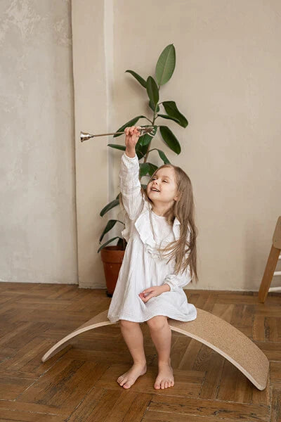 Shop online EU Designed Kids Wooden Curved Balance Boards at the Tintory Story