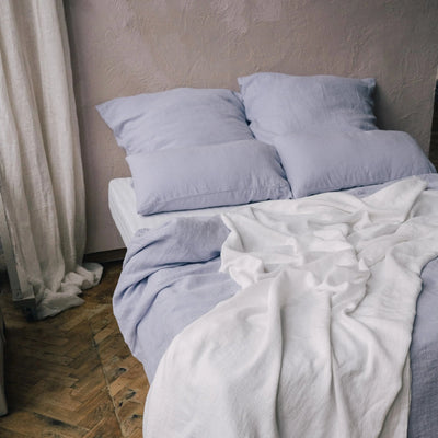 Buy Relaxed Linen Bedding Set 155x200 in Lavender Flower 5