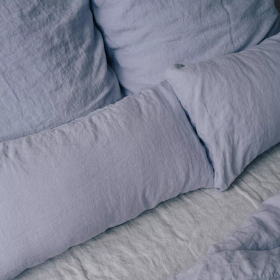 Explore Eco-friendly Linen Pillowcase Set in Lavender 1