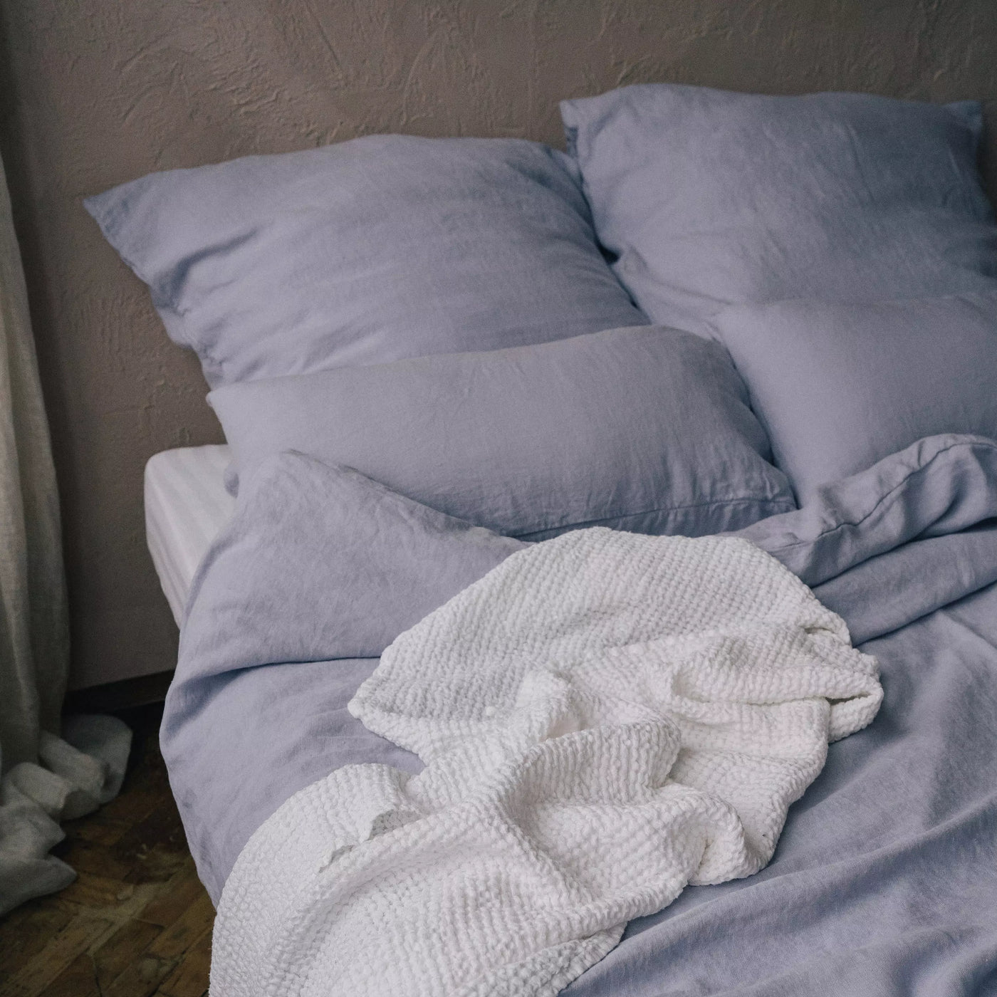 Explore Eco-friendly Linen Pillowcase Set in Lavender 6
