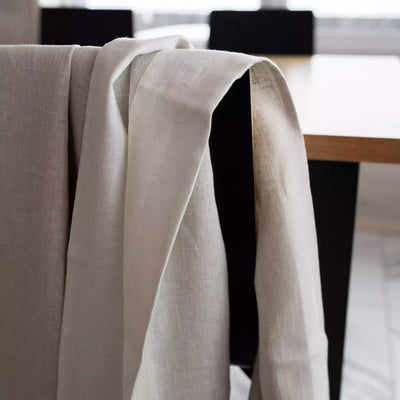 Buy online 100% Linen Tablecloth 140x180 Natural Linen Color 7