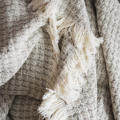 Find Premium Soft Blanket Grey Gerda at the Tintory Store 1