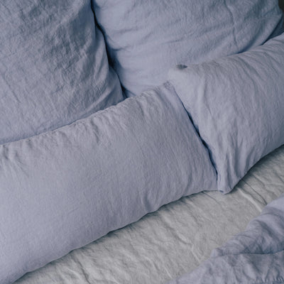 Buy now Eco-Friendly Linen Duvet Cover in Lavender 4