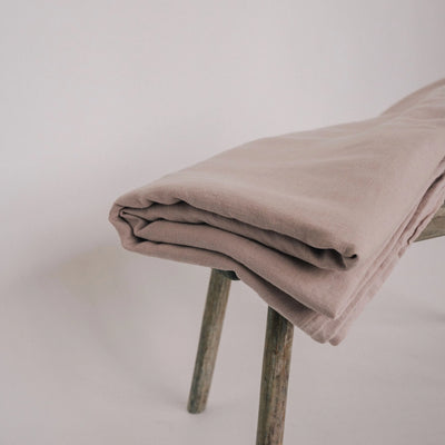 Find Natural & Breathable Linen Pillowcase Set in Rose Quartz 7