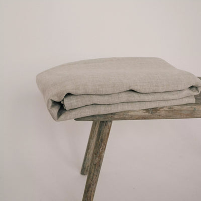 Buy Super Soft Linen Bedding Set 135x200 in Natural linen 5