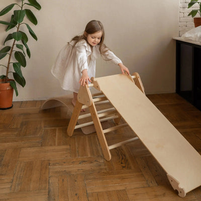 Köp nu Natural Montessori Kids Rutschkana i trä 4